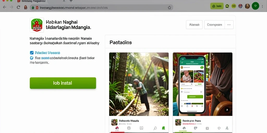 Tampilan antarmuka yang sederhana dan mudah digunakan.