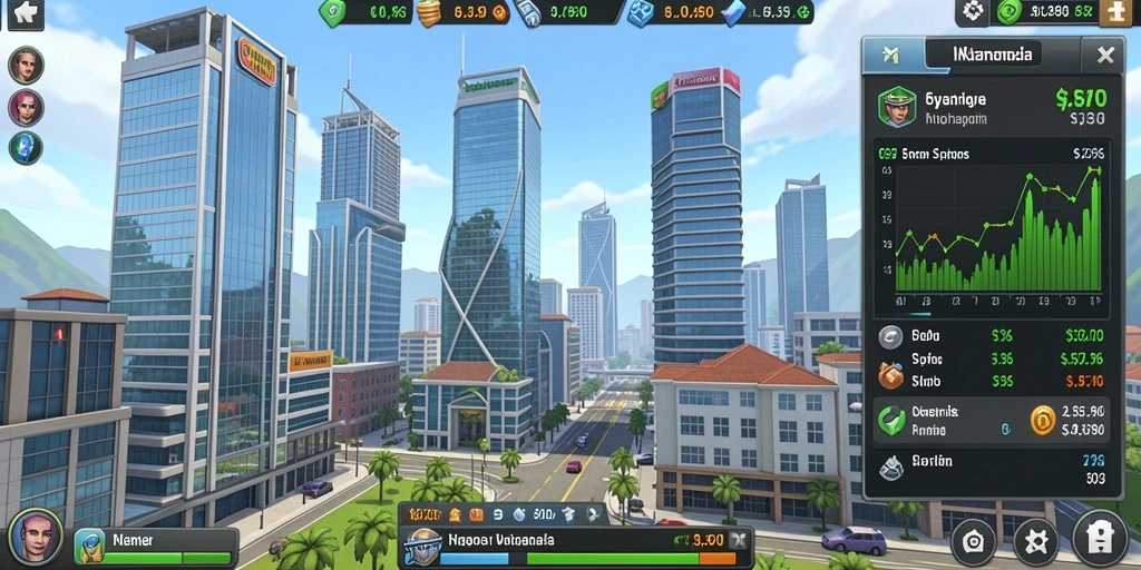 Screenshot ini menunjukkan antarmuka utama aplikasi OKGAMES yang menarik.