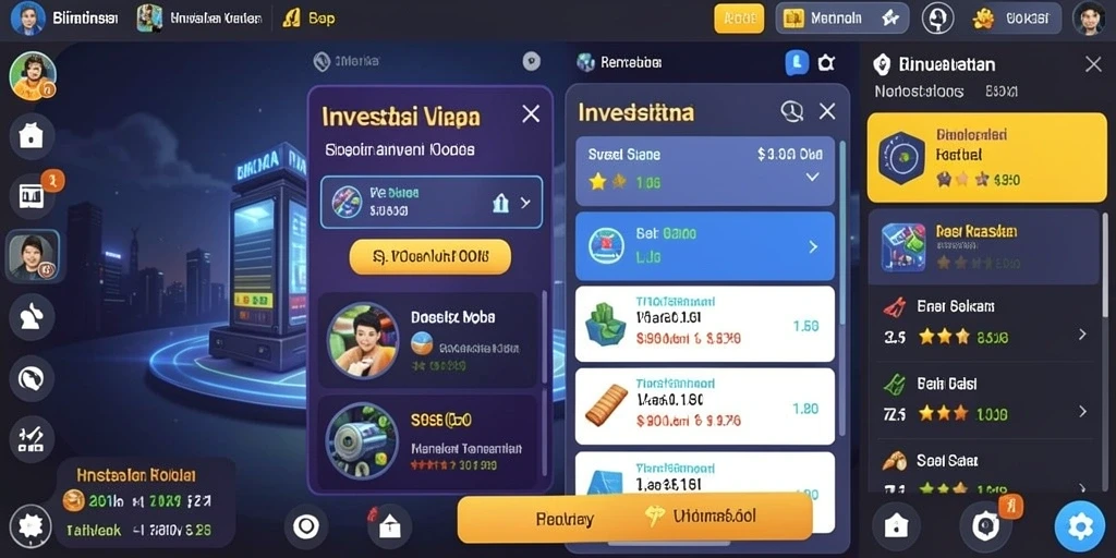 Screenshot menggambarkan karakter utama dalam aksi.