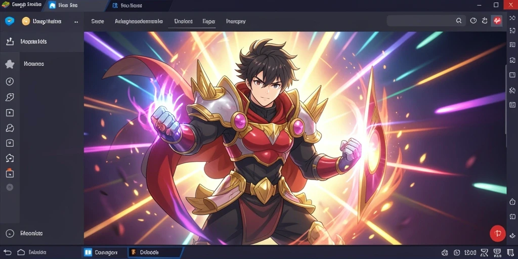 Screenshot menampilkan halaman utama dengan berbagai tema slot.